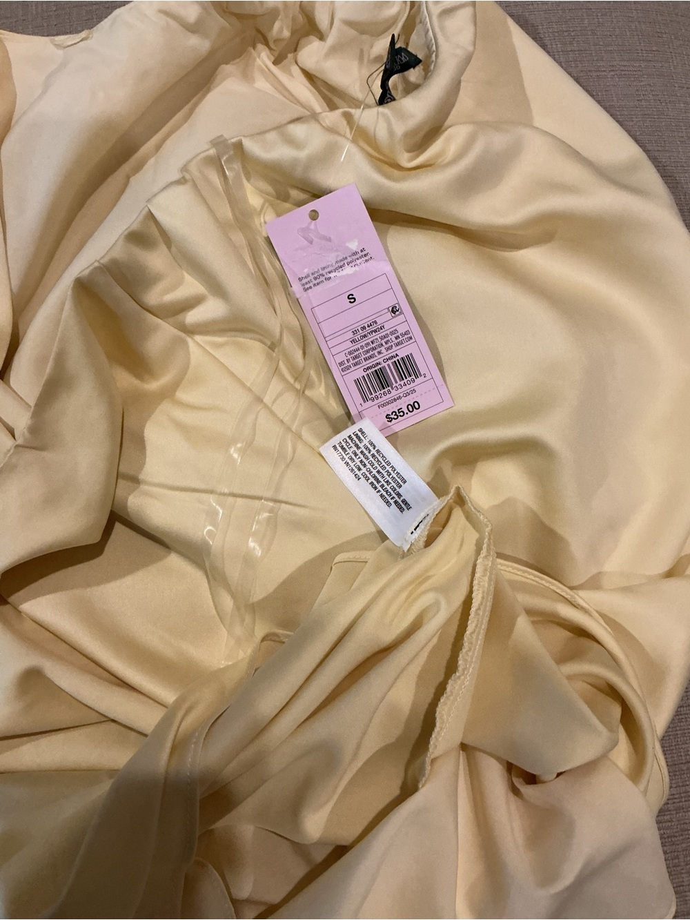 wild fable Yellow Halter Tie Dress - Picture 3 of 3